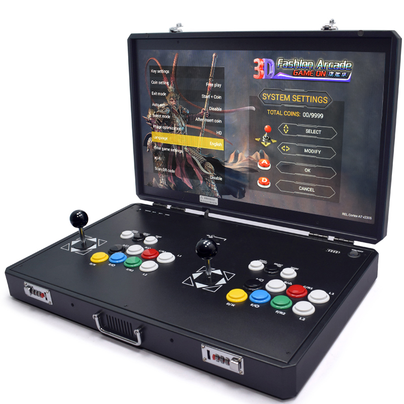 Trackball Controller Arcade - Pandora H3-LCD Arcade Console, 2 Jogadores