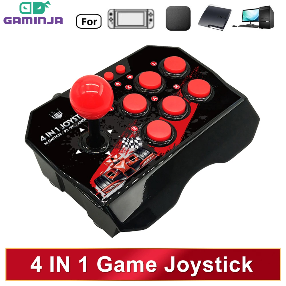 Gam ninja 4-em 1 joystick de j - Arcade Vibes avaliação e preço