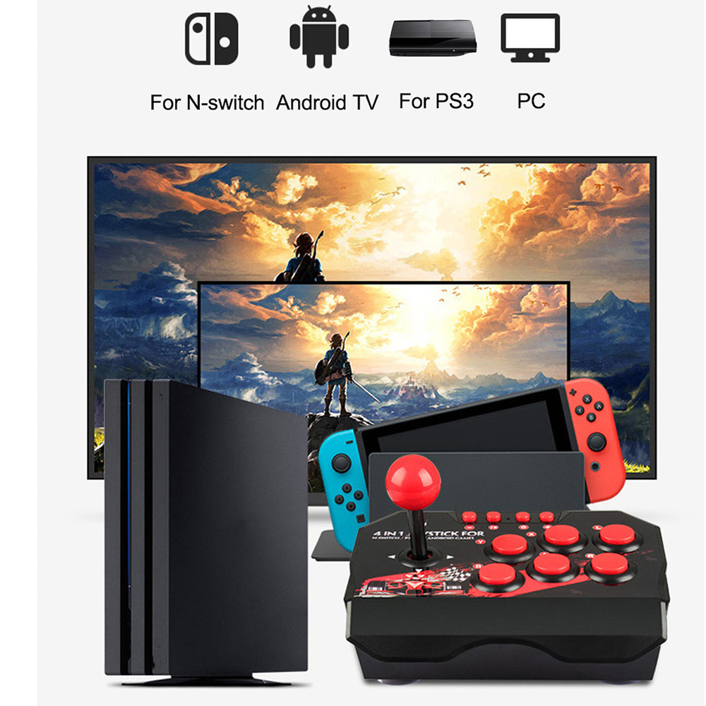 Gam ninja 4-em 1 joystick de j - Arcade Vibes avaliação e preço