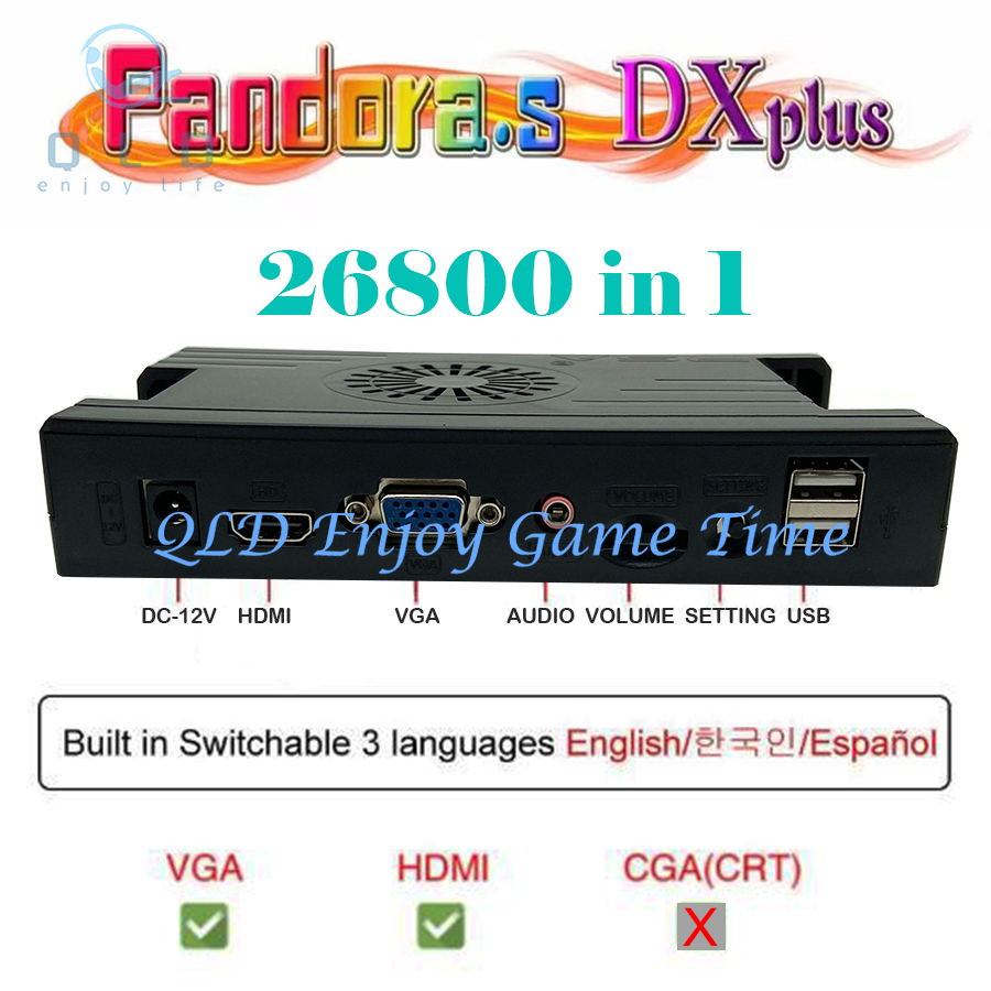 26800 Pandora Saga DX Box Cons - Trackball Controller Arcade avaliação e preço
