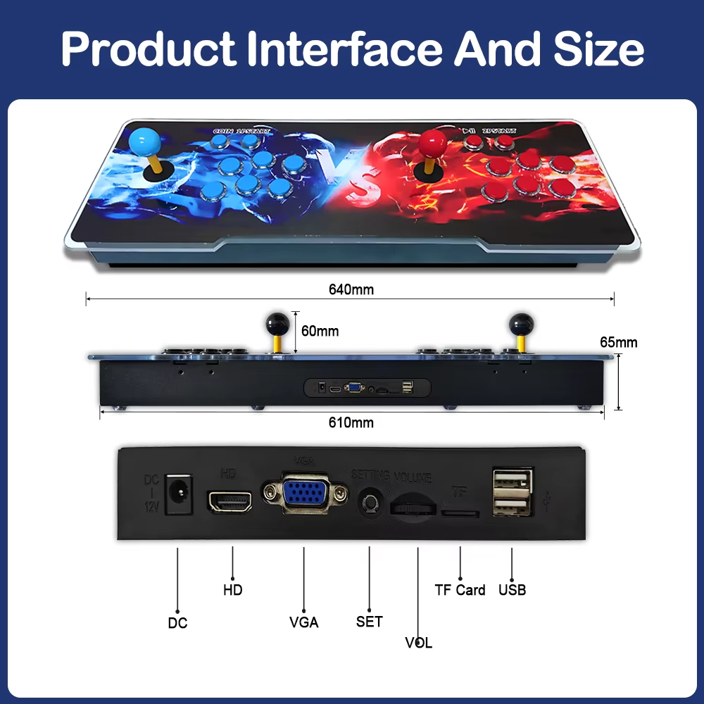 29800 em 1 console de arcade 3 - Trackball Controller Arcade avaliação e preço