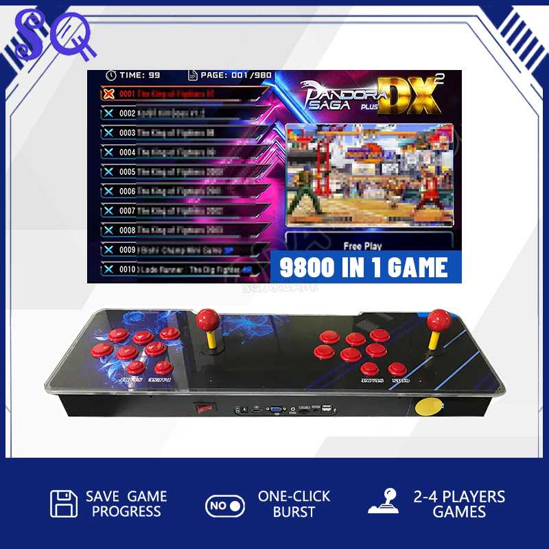 Pandora saga dx 9800 tudo em u - Trackball Controller Arcade avaliação e preço